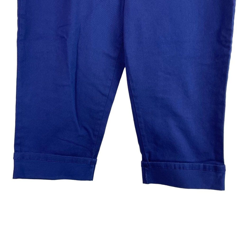 Gloria Vanderbilt Amanda Capri Jeans Blue Pants Cuffed Size 14 - Picture 2 of 10